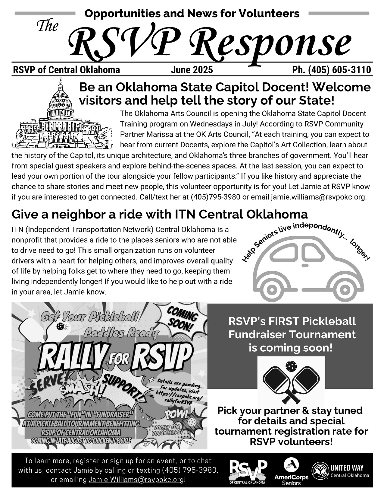 June 2025 RSVP Response News and Announcements for Volunteers